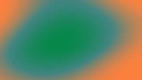 Abstract fluid gradient backdrop: vibrant orange, blue, and green color tra.. Stock Footage 341059761