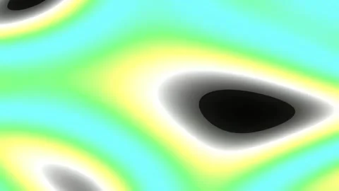 Abstract fluid gradient background design with vibrant cyan and soft yellow.. Stock Footage 342159806