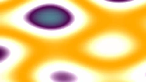 Abstract Fluid Gradient Background: Glowing Teal and Orange Waves Pattern Stock Footage 342203822
