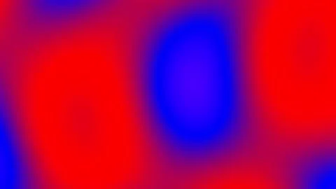 Abstract fluid gradient background: smooth cyan to indigo color waves backdro Stock Footage 341059600