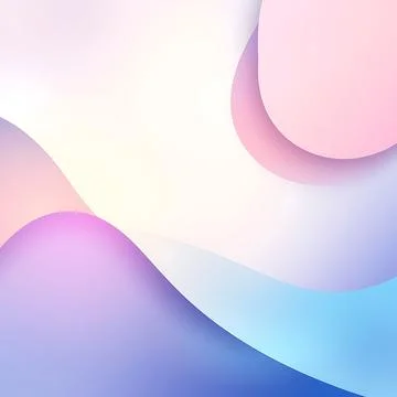 Abstract Fluid Gradient Background with Soft Modern Colors Stock Illustration