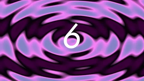 Abstract fluid gradient background with symmetrical neon ripple effect Stock Footage 342093405