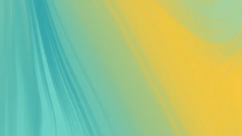 Abstract Fluid Gradient Background with Teal and Yellow Flowing Waves Stock Footage 327335551
