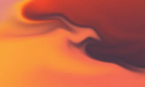 Abstract Fluid Gradient Background with Warm Orange and Red Tones Stock Illustration