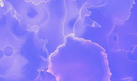 Abstract Fluid Gradient. Blue Contemporary Stock Illustration
