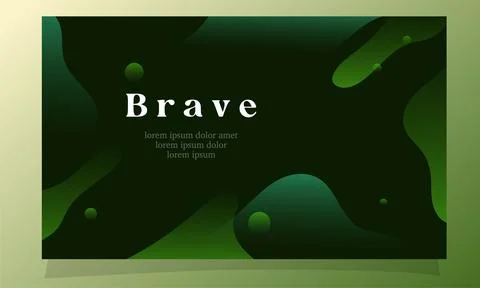 Abstract fluid gradient color background vector design 库存插图