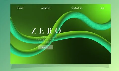 Abstract fluid gradient color background vector design Illustrazione stock