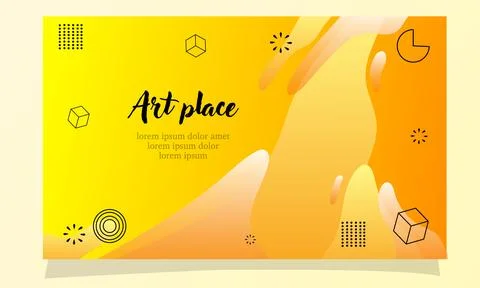 Abstract fluid gradient color background vector design for landing page web.. Illustrazione stock