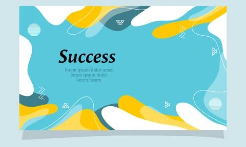 Abstract fluid gradient color background vector Illustrazione stock