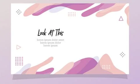 Abstract fluid gradient color background vector Stock Illustration