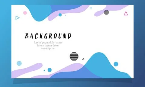 Abstract fluid gradient color background vector Stock Illustration
