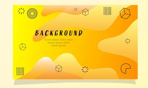 Abstract fluid gradient color background vector design for landing page web.. Illustrazione stock