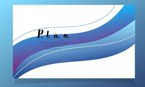 Abstract fluid gradient color background vector design for landing page web.. Illustrazione stock