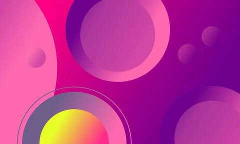 Abstract Fluid Gradient Color Background Stock Illustration