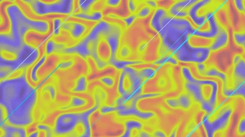 Abstract Fluid Gradient with Diagonal Lines Stock Footage 331726338