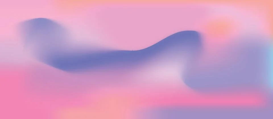 Abstract Fluid Gradient Mesh Background with Purple and Pink Wave Lines for.. Stock Illustration