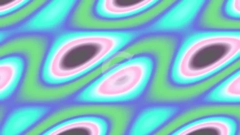 Abstract fluid gradient pattern with glowing futuristic organic shapes Stock Footage 342203825