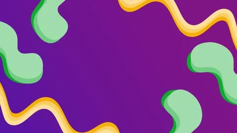 Abstract Fluid gradient shapes Background Vector Stock Illustration