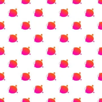 Abstract fluid gradient shapes seamless pattern background 스톡 일러스트