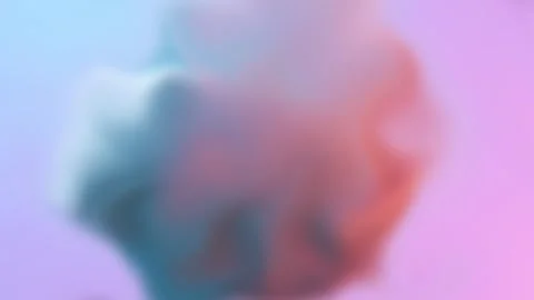 Abstract Fluid Gradient Sphere with Soft Pastel Colors and Smooth Waves Stock Footage 337939263