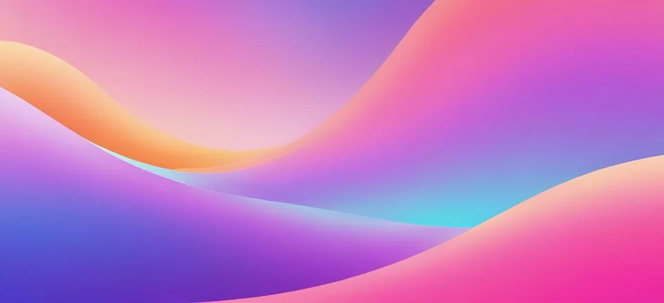 Abstract fluid gradient wavy background Illustrazione stock