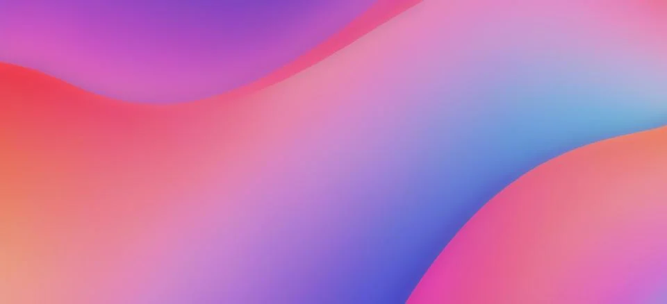 Abstract fluid gradient wavy background Stock Illustration