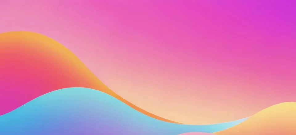 Abstract fluid gradient wavy background Illustrazione stock