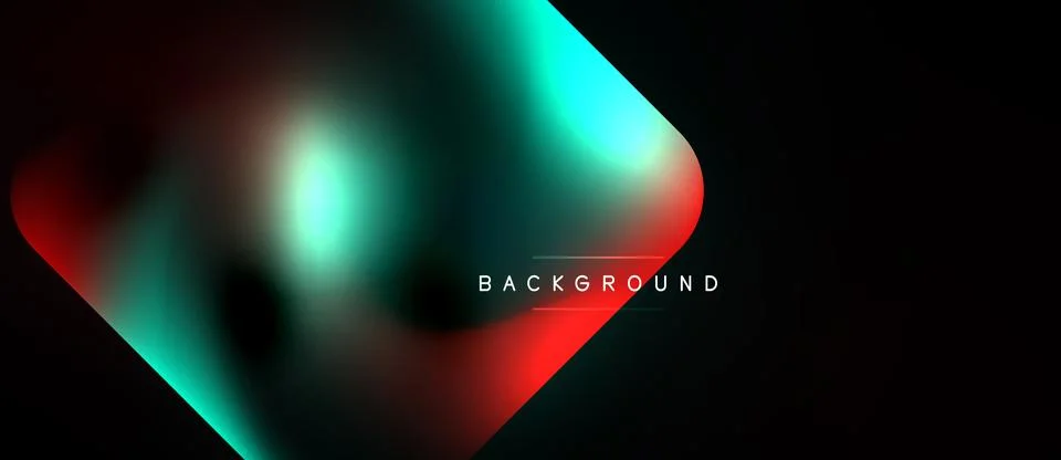Abstract fluid gradients blend, creating dynamic visual effect. Dark backgrou 스톡 일러스트
