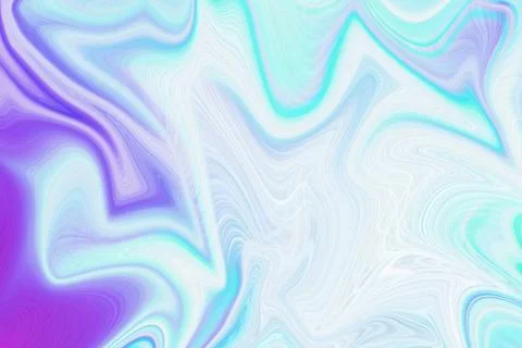 Abstract fluid liquid background with wavy marble patterns in vibrant purple Stock Illustration