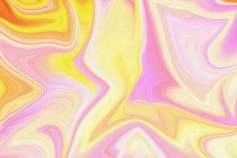 Abstract fluid liquid marble texture background with vibrant swirling Illustrazione stock