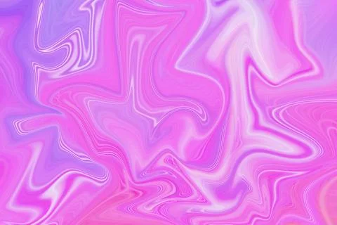 Abstract fluid liquid marble texture background with soft pink and purple Stock Illustration