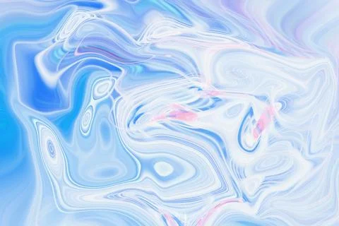 Abstract fluid liquid marble texture background with soft flowing waves Stock Illustration