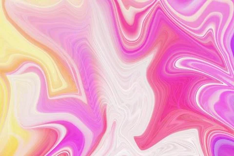 Abstract fluid liquid marble texture background with soft blending swirls Stock Illustration