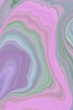 Abstract fluid marble art background. Digital art Stock Illustration