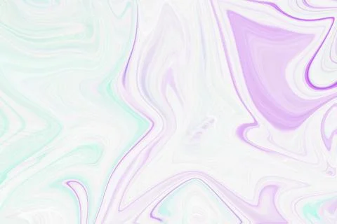 Abstract fluid marble texture background with flowing liquid purple Stock Illustration
