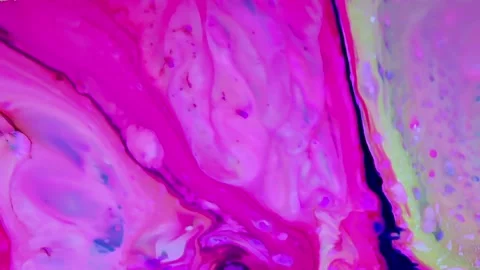 Abstract fluid marbling animation background Stock Footage 341539475