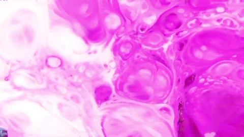 Abstract fluid marbling animation background Stock Footage 341539958