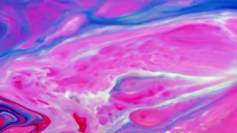 Abstract fluid marbling animation background Stock Footage 341540028