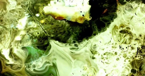 Abstract fluid marbling animation background Stock Footage 341546156