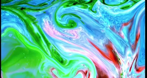 Abstract fluid marbling animation background 動画素材 341546965