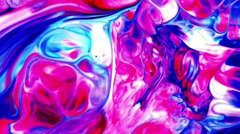 Abstract fluid marbling animation background 動画素材 341565572