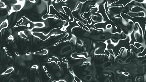 Abstract fluid metal liquid background Stock Footage 201237040