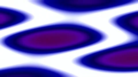 Abstract fluid motion background, deep blue and purple gradient waves Stock Footage 342160486