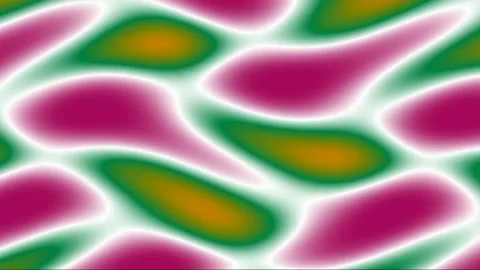 Abstract fluid motion background with swirling organic shapes Stock Footage 340770402