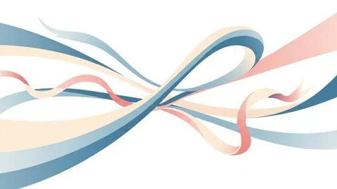 Abstract fluid motion Stock Illustration