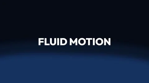 Abstract fluid motion loop on black screen for modern tech background video Stock Footage 337655796