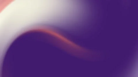 Abstract fluid motion with vibrant purple and orange gradient swirls Stock Footage 313416086