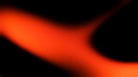Abstract fluid neon backdrop featuring orange and amber colors and soft glo.. Stock Illustration