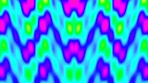 Abstract fluid neon wave background loop for vibrant tech visualizations Stock Footage 336885717