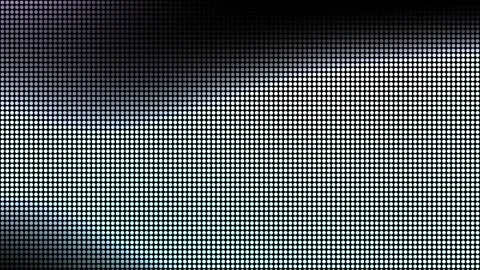 Abstract fluid particle grid shifting through soft cyan, light lavender, an.. Video stock 333765223